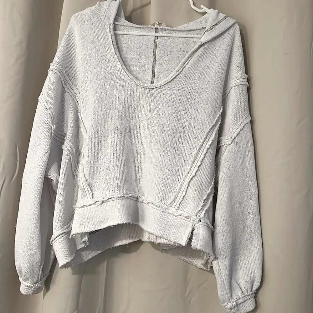 loose fit beach hoodie